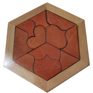puzzle in wooden tray