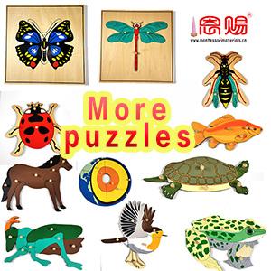puzzles animals plants insects